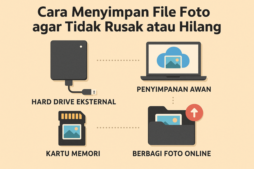 Penyimpanan Aman Foto